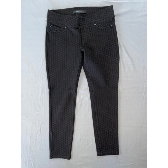 Liverpool Jeans Co Pull On Skinny Ponte Knit Legging Pants. Geometric, 4P. EUC!! - Picture 1 of 5